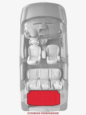 ЭВА коврики «Queen Lux» багажник для Volkswagen Scirocco R